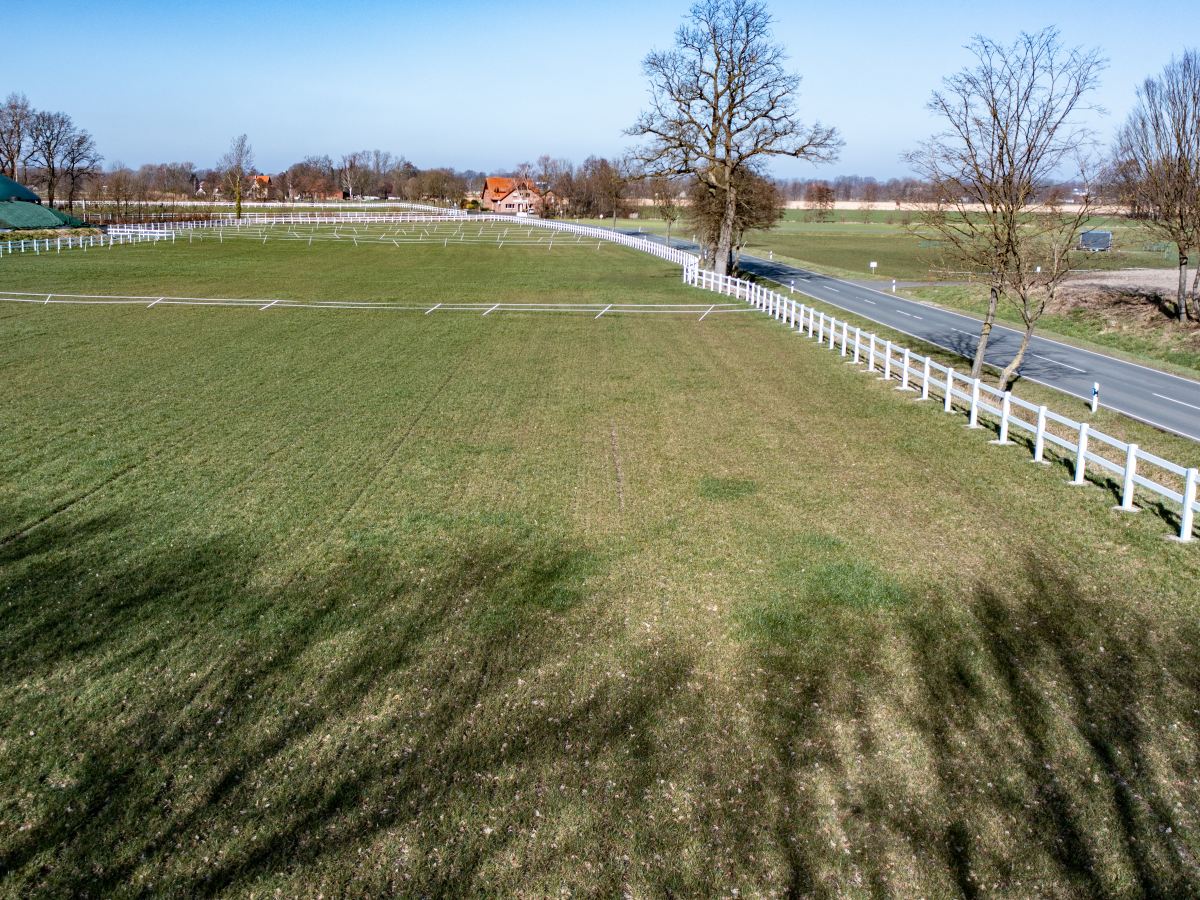 Reitplatz-Einzäunung System Ranch S2 | Sicher & Langlebig | 20x40m