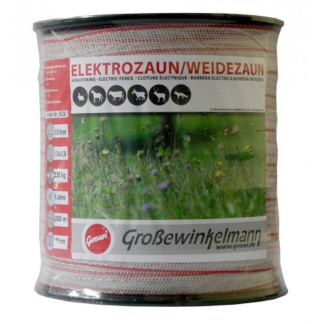 Growi - Growi SuperLine Breitband Elektrozaun 200 m / 40 mm